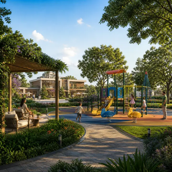 Abhee Hoskote children play area Abhee Hoskote children play area