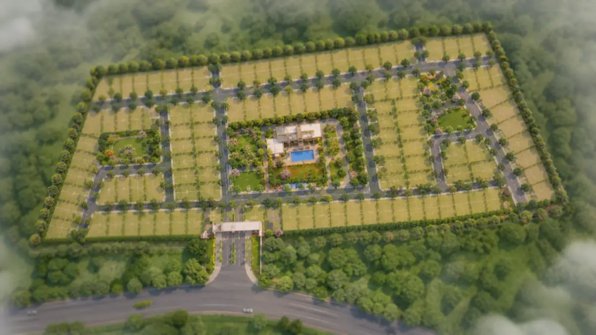 Abhee Hoskote master plan visual